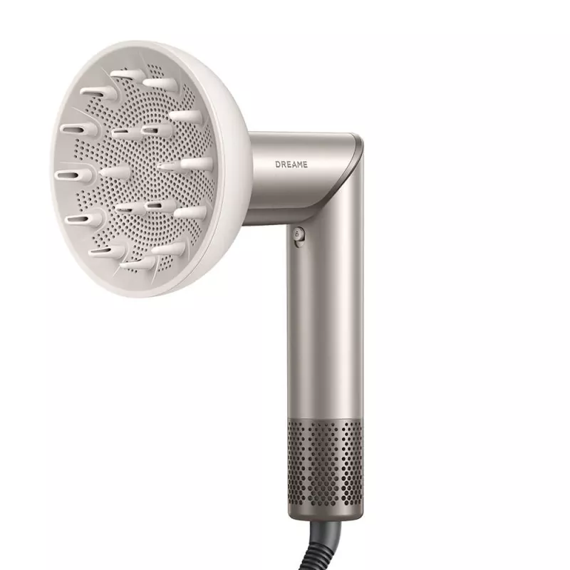 Dreame Dazzle juuksekujundaja 1400 W — 110000 RPM mootor, 3 soojusastet, max 90°C, kuldne
