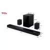 TCL Q Q85H Class 7.1.4 kanaliga heliriba koos Dolby Atmose, juhtmevaba bassikõlari ja juhtmevabade surround-kõlaritega
