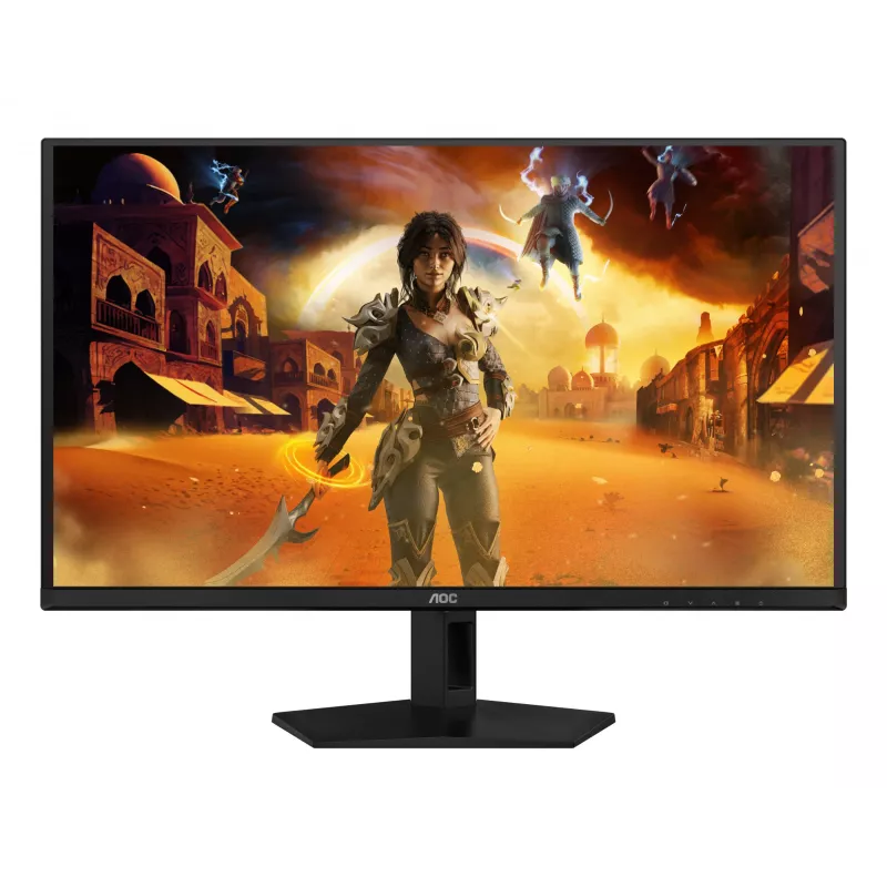 AOC G4 Q27G41ZDF arvutimonitor 67,3 cm (26,5 tolli) 2560 x 1440 pikslit Quad HD QD-OLED Must, Punane