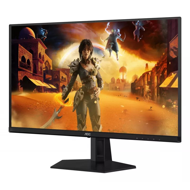 AOC G4 Q27G41ZDF arvutimonitor 67,3 cm (26,5 tolli) 2560 x 1440 pikslit Quad HD QD-OLED Must, Punane