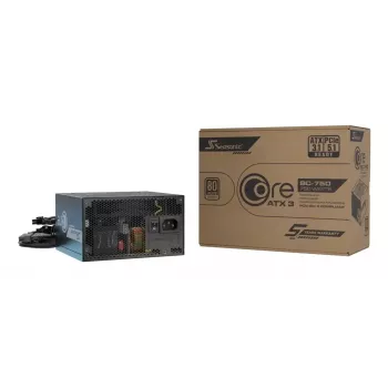 Toiteplokk Seasonic CORE BC-750 ATX 3.1 750 W 20+4 pin ATX Must 80 PLUS Bronze
