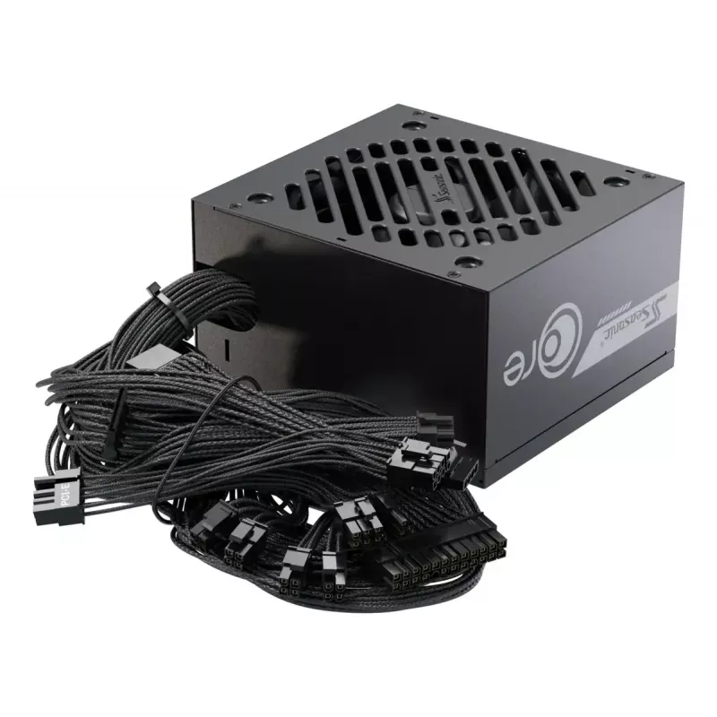 Toiteplokk Seasonic CORE BC-650 650W ATX 20+4 pin, 80 PLUS Bronze, must, 120mm ventilaator