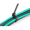 Takja-kinnitusrihm DeLOCK 300x7,6mm must 100tk
