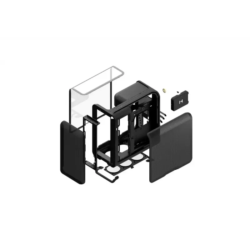 Mid Tower PC Case HYTE X50 Pitch Must