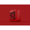 Mid Tower PC Case HYTE X50 (Cherry) — HYTE X50 MID TOWER CASE CHERRY