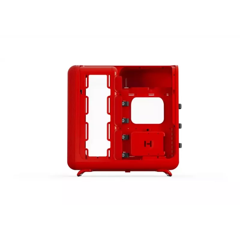 Mid Tower PC Case HYTE X50 (Cherry) — HYTE X50 MID TOWER CASE CHERRY