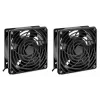 Intellinet 2-ventilaatoriline ventilatsiooniseade 19-tollistele seinakappidele katusepaigaldusega, 1,8 m toitekaabel EL CEE 7/7 pistikuga, mõõtmed 120 x 120 mm, maanduskomplekt kaasas, must