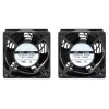 Intellinet 2-ventilaatoriline ventilatsiooniseade 19-tollistele seinakappidele katusepaigaldusega, 1,8 m toitekaabel EL CEE 7/7 pistikuga, mõõtmed 120 x 120 mm, maanduskomplekt kaasas, must