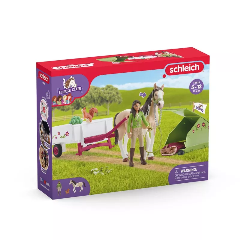 Action/Adventure Schleich HORSE CLUB Sarah's Camping Adventure