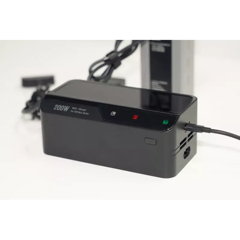 Laadija Autel mitmiklaadija EVO Max seeriale mudel 102002545 — 3-akuline, USB-C, 120 W laadimisvõimsus, 100–240 V sisend