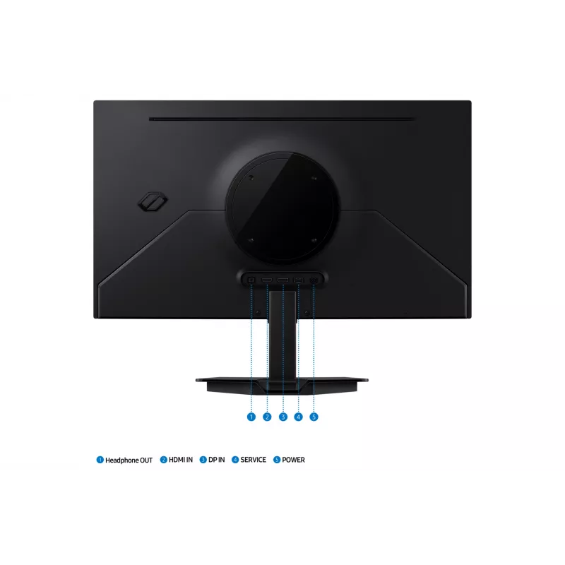 Samsung S27FG506SU arvutimonitor 68,6 cm (27 tolli) 2560 x 1440 pikslit Quad HD OLED Must
