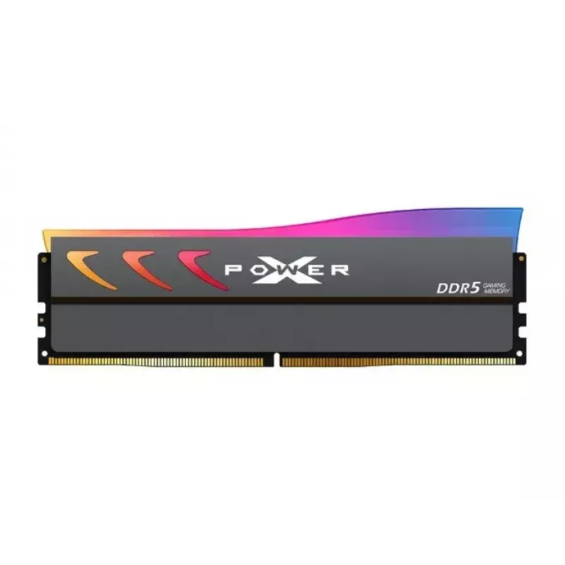 RAM-moodul Silicon Power Storm RGB DDR5 32GB (2x16GB) 6000MT/s CL36 1,35V Jahutusradiaator RGB