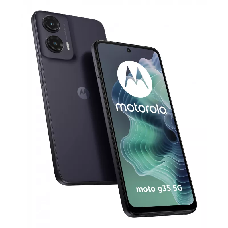 Motorola moto G35 5G 17.1 cm (6.72 tolli) Dual SIM Android 14 USB USB-C 4 GB 256 GB 5000 mAh Must