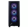 XPG VALOR AIR PRO Mid-Tower Chassis, Midi Tower, PC, Must, ATX, EATX, micro ATX, Mini-ATX, SPCC, Karastatud klaas, Mitmevärviline