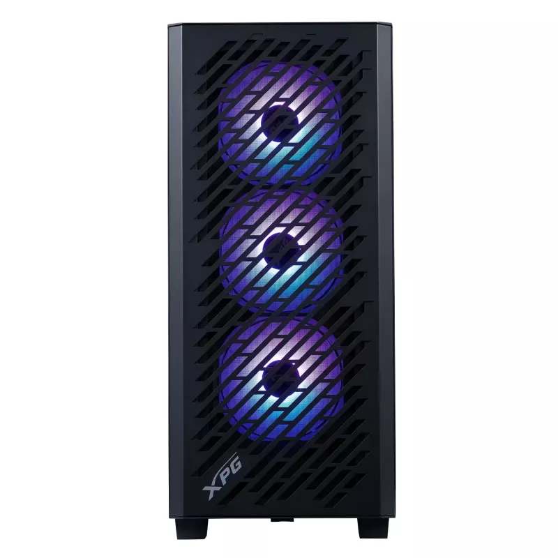 XPG VALOR AIR PRO Mid-Tower Chassis, Midi Tower, PC, Must, ATX, EATX, micro ATX, Mini-ATX, SPCC, Karastatud klaas, Mitmevärviline