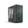 Fractal Design korpus | Epoch XL | Must TG RGB Light Tint | ATX