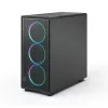 Fractal Design korpus | Epoch XL | Must TG RGB Light Tint | ATX