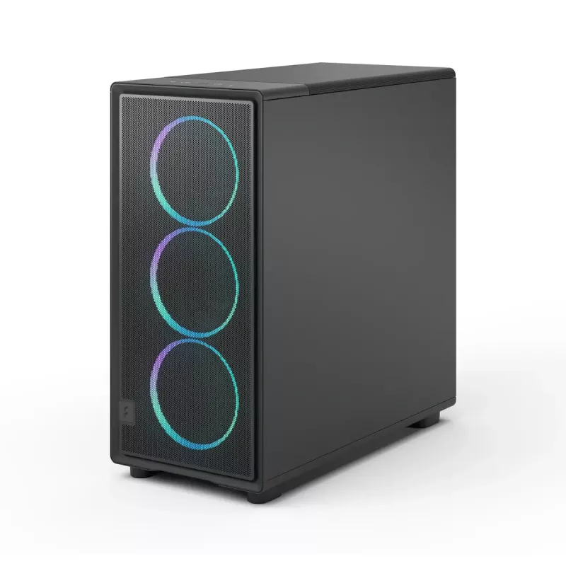 Fractal Design korpus | Epoch XL | Must TG RGB Light Tint | ATX