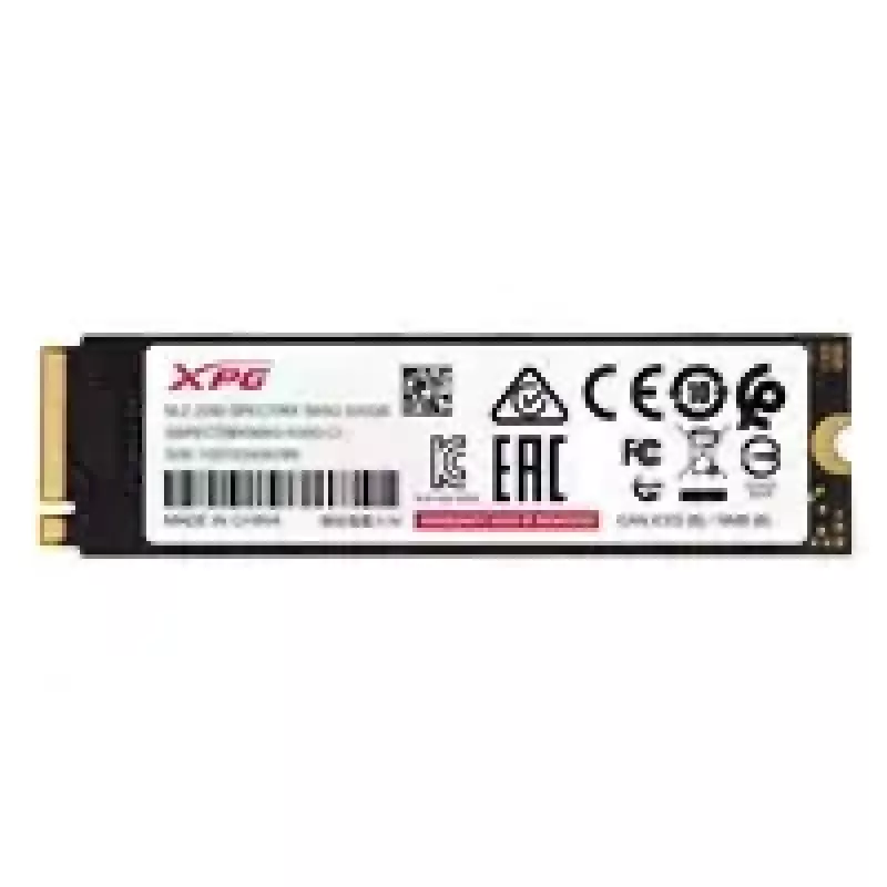 SSD ADATA XPG SPECTRIX S65G 500GB PCIe Gen4x4 M.2 2280 NVMe Read 5000 MB/s Write 2700 MB/s