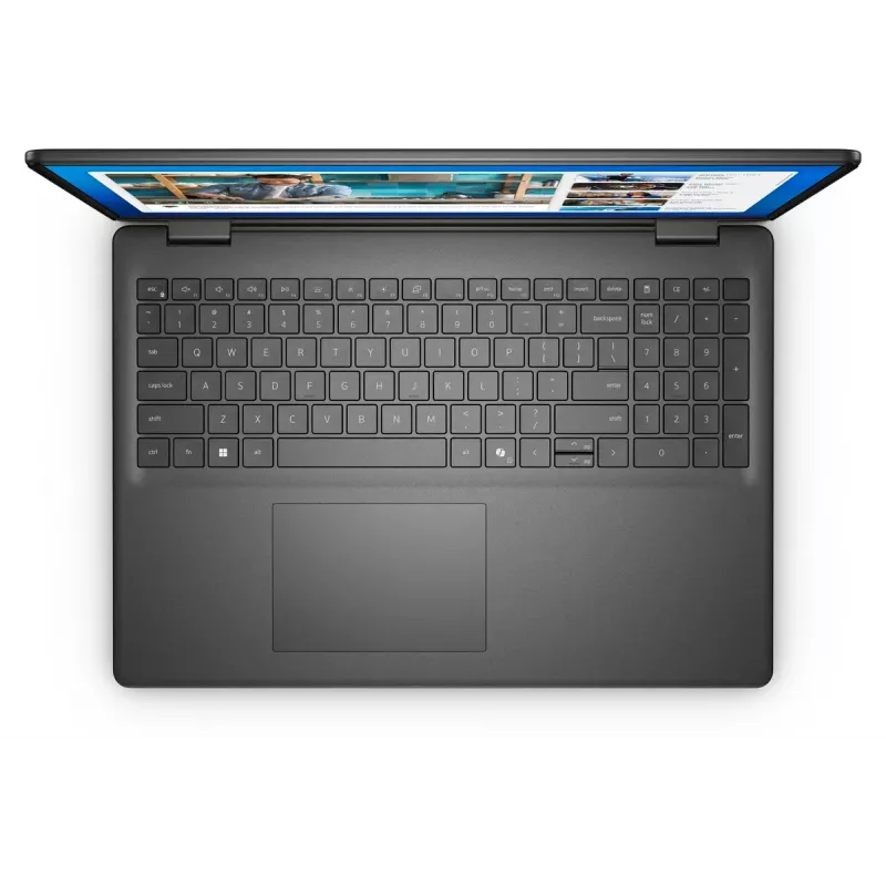 Sülearvuti Dell DC16250 — Intel Core 5 120U, 16 tolli (1920x1200) Full HD+, 16 GB DDR5, 1 TB SSD, Ubuntu, Must