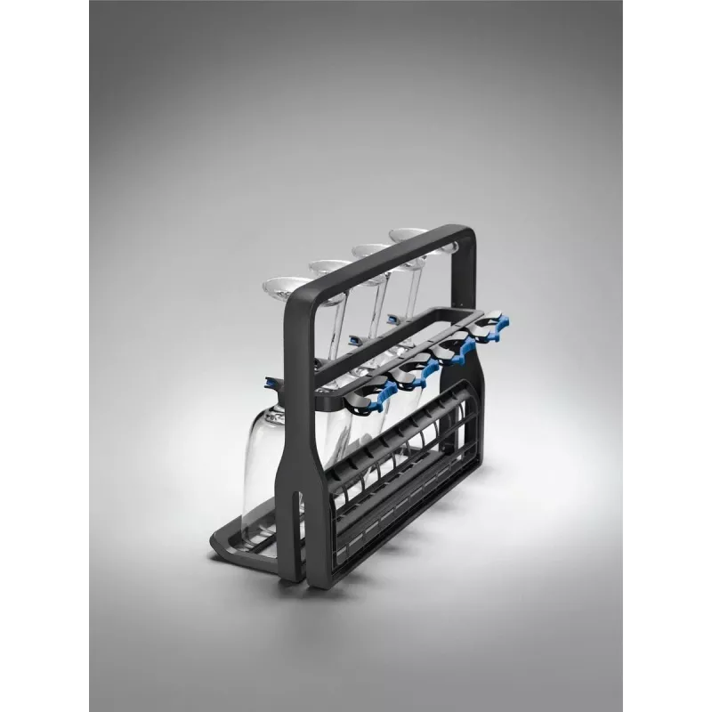 Veiniklaasihoidja Electrolux 9029795540 — must, kuni 8 klaasile, K260×L220×S330 mm