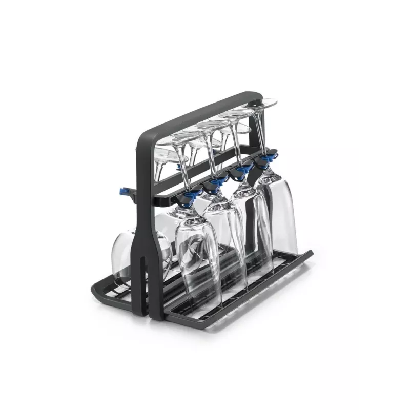 Veiniklaasihoidja Electrolux 9029795540 — must, kuni 8 klaasile, K260×L220×S330 mm
