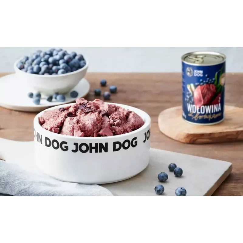 John Dog Berry Adult Beef with Blueberries koeratoit, 800 g