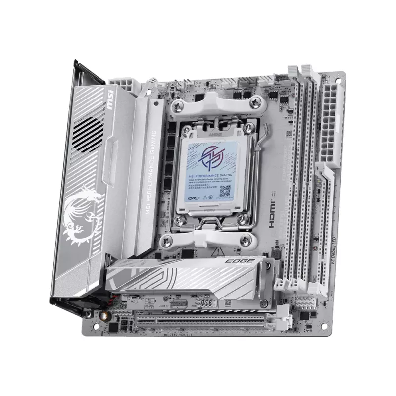 MSI MPG X870I EDGE TI EVO WIFI emaplaat AMD X870 Sokkel AM5 mini ATX