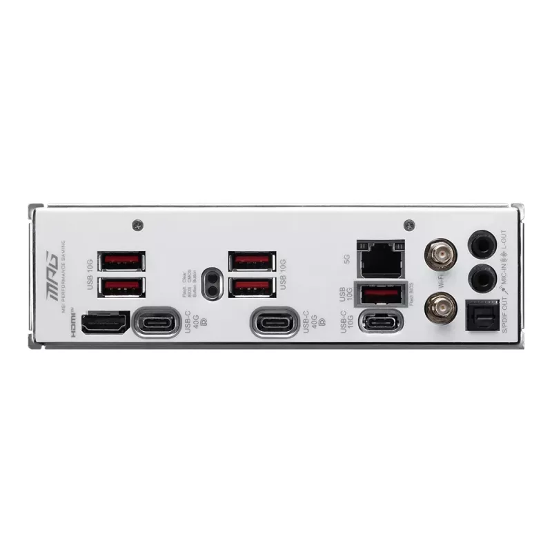 MSI MPG X870I EDGE TI EVO WIFI emaplaat AMD X870 Sokkel AM5 mini ATX