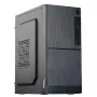 PC korpus Akyga AK35BK Micro Tower, Micro-ATX/Flex-ATX/Mini-ITX, max GPU 25 cm, max CPU jahuti 14 cm, 2×3,5 tolli + 2×2,5 tolli pesa, USB 2.0×2, must