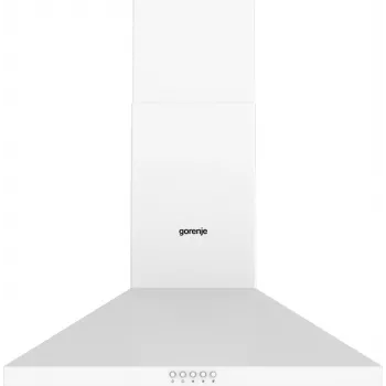 Gorenje KH60A F2LB WH WHC629E4W RL_G400, 450 m³/h, kanalisatsioon/ringlus, C, A, B, 65 dB