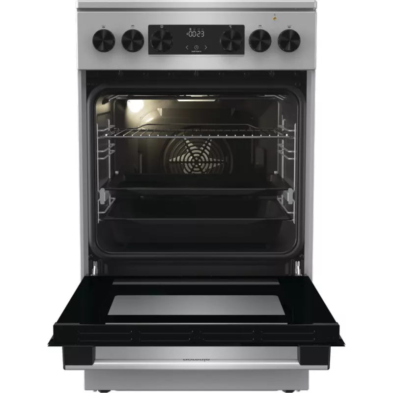 Gorenje GECS5C70XA pliit Eraldiseisev pliit Elektriline Keraamiline pliidiplaat Roostevaba teras
