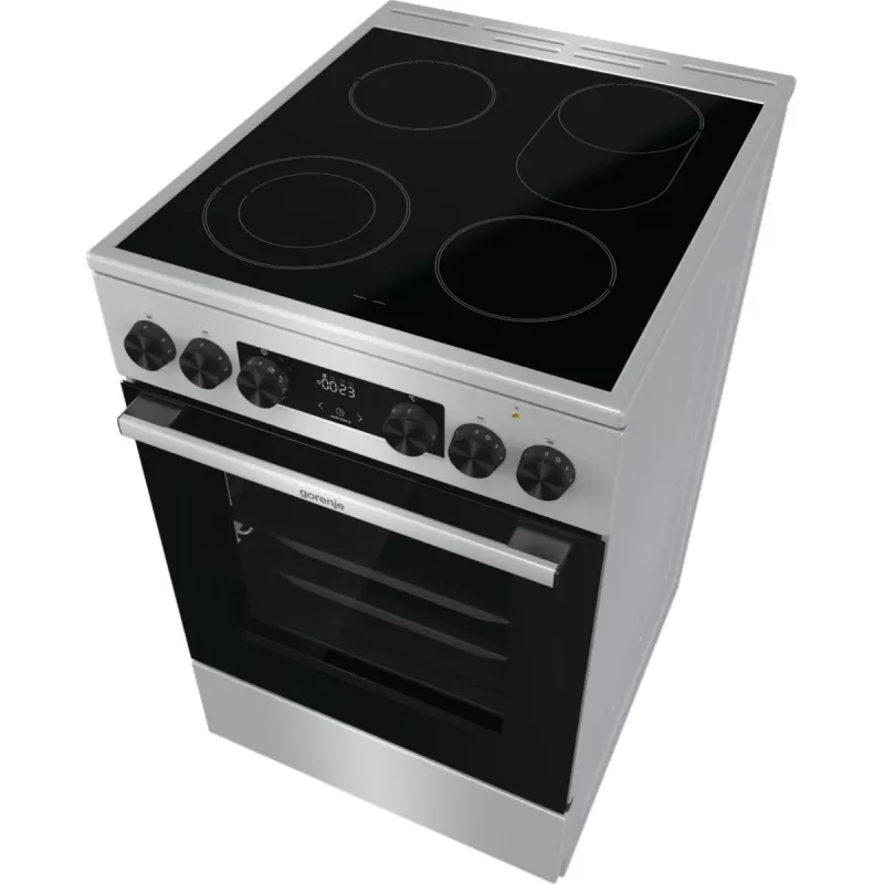 Gorenje GECS5C70XA pliit Eraldiseisev pliit Elektriline Keraamiline pliidiplaat Roostevaba teras