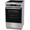Gorenje GECS5C70XA pliit Eraldiseisev pliit Elektriline Keraamiline pliidiplaat Roostevaba teras