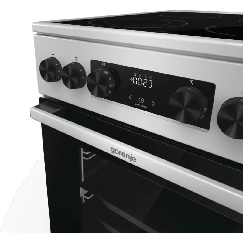 Gorenje GECS5C70XA pliit Eraldiseisev pliit Elektriline Keraamiline pliidiplaat Roostevaba teras