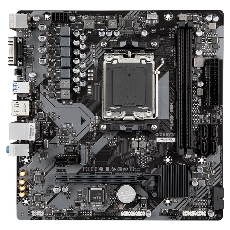 Emaplaat GIGABYTE A620M S2H, A620, AM5, Micro ATX