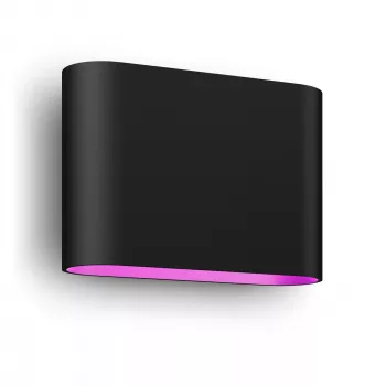Seinavalgusti Philips Hue Dymera Must LED Sise-/Välistingimustesse 160 mm, 220–240V