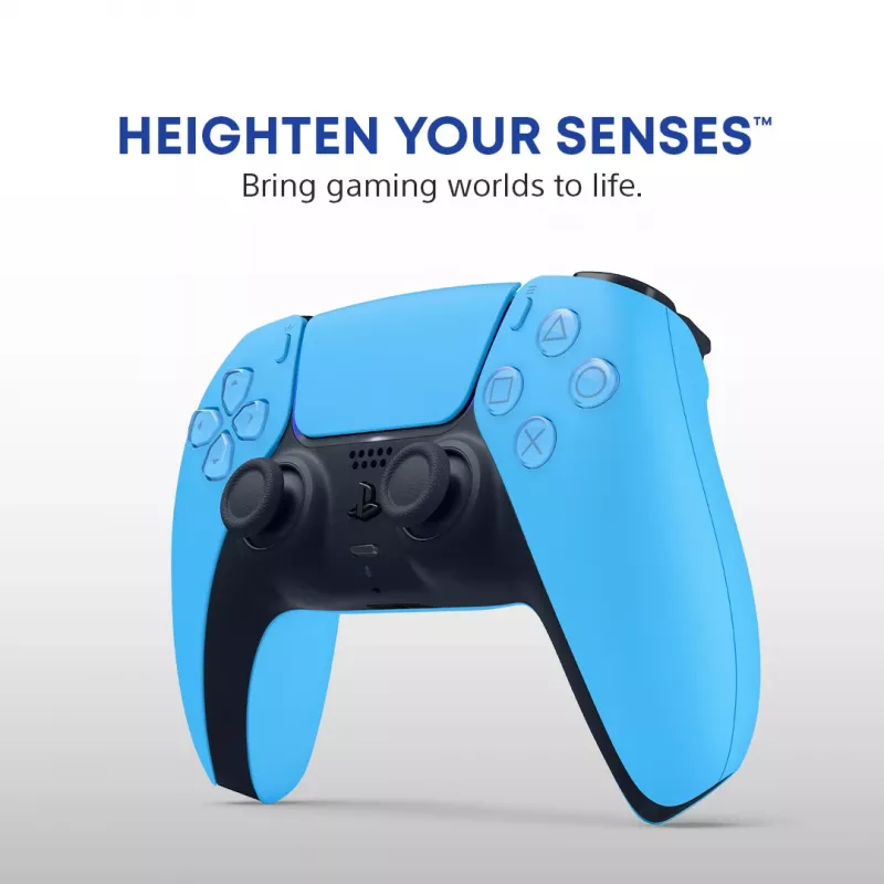 Gamepad Sony DualSense v3 Blue — Bluetooth/USB, USB-C, sisseehitatud aku, PlayStation 5 ühilduv