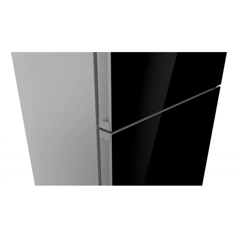 Bosch Serie 6 KGN49LBCF külmik-sügavkülmik Vabaltseisev 440 L Must