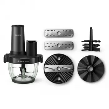 Philips 5000 seeria HR1507/00 elektriline köögikombain 2 L 650 W Must