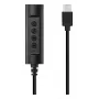 Sandbergi peakomplekti USB-C kontroller, 1,5 m, kontroller, 25 g, must
