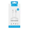 Sandberg USB-C>MicroUSB laadimiskaabel 1 m, 1 m, USB C, Micro-USB B, valge