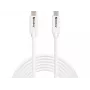Sandberg USB-C>C USB 3.2 Gen2 100W, 3m, 3 m, USB C, USB C, USB 3.2 Gen 2 (3.1 Gen 2), 10 Gbit/s, Valge