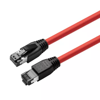 Microconnect MC-SFTP801R võrgukaabel, punane, 1 m, Cat8.1, S/FTP (S-STP)