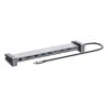 Manhattan USB-C dokk/jaotur kaardilugeja ja MST-ga, pordid (x7): Ethernet, HDMI (x2 4k@60Hz), USB-A (x3) ja USB-C, Power Delivery (PD) 100W – vajab välist USB-C laadijat (ei kuulu komplekti). USB-toitega (välist toiteallikat pole vaja), kui PD-d ei kasutata