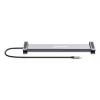 Manhattan USB-C dokk/jaotur kaardilugeja ja MST-ga, pordid (x7): Ethernet, HDMI (x2 4k@60Hz), USB-A (x3) ja USB-C, Power Delivery (PD) 100W – vajab välist USB-C laadijat (ei kuulu komplekti). USB-toitega (välist toiteallikat pole vaja), kui PD-d ei kasutata