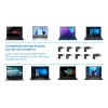 Manhattan Universaalne Sülearvuti/Laptop EL Toiteadapter, 65W, Automaatne 9 Pistikotsaga, Ühildub Enamiku Sülearvutitega, Ideaalne Asendustoiteallikas, EL Toitekaabel, Ühildub, Aga Mitte Ainult: Acer, Asus, Dell, Fujitsu, HP, Lenovo, Samsung, Toshiba Ja Palju Muud