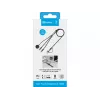 Sandberg 3in1 Travel Charge kaabel 100W, 1,2 m, USB A/USB C, Must