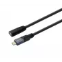 USB-kaabel VivoLink PROUSBCMF0.3 — USB-C (isane) USB-A-le (isane), 0,3 m