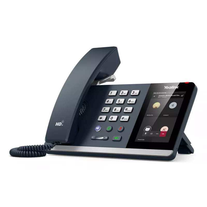 IP-telefon Yealink MP54 Microsoft Teams Edition juhtmega toru Android